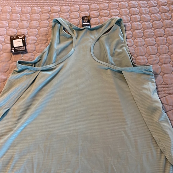 Avia Women's Active Lifestyle Crewneck Tank Top Aqua Slate Size M - Picture 9 of 9